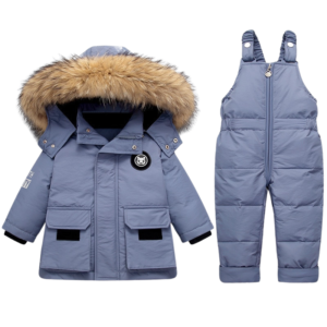 Baby Winter Skianzug und Daunenjacke Set